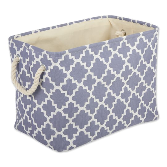 DII® Small Rectangle Lattice Polyester Bin